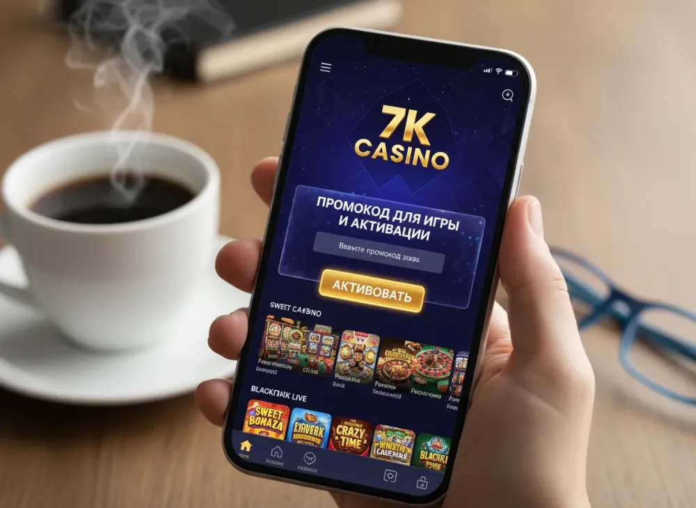 7k casino промокод для игры и активации